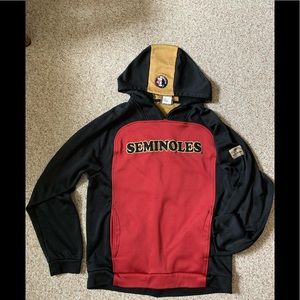 Reebok NCAA Florida State Seminoles Hoodie Size M